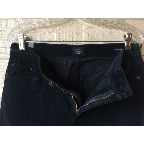 Citizens of Humanity COH women Rocket Crop Jean Pant size 31 Navy Velvet 31 x 26 - Picture 5 of 8